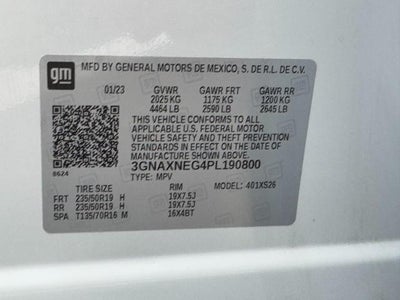 2023 Chevrolet Equinox FWD 4dr Premier