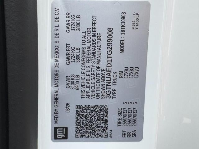 2026 GMC Sierra 1500 4WD Reg Cab Pro