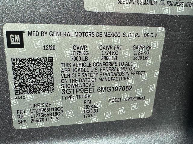 2021 GMC Sierra 1500 4WD Crew Cab AT4