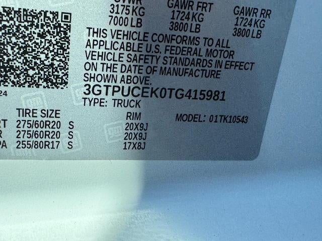 2026 GMC Sierra 1500 4WD Crew Cab Elevation w/3SB