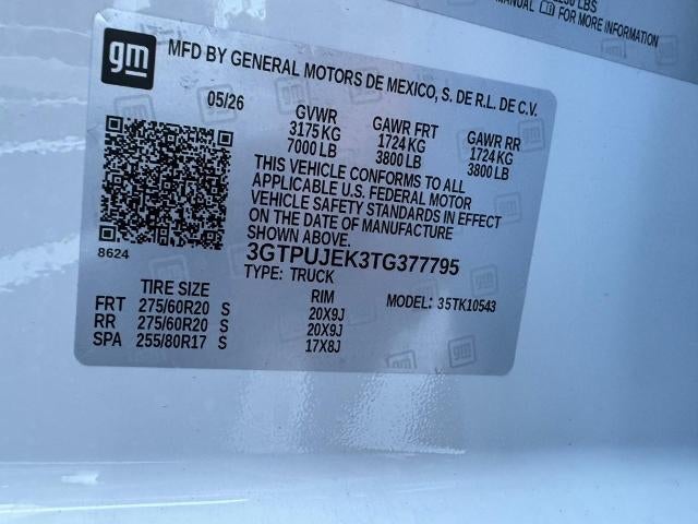 2026 GMC Sierra 1500 4WD Crew Cab Elevation w/3VL