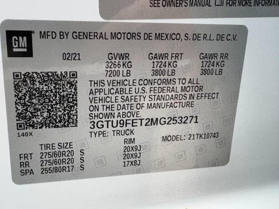 2021 GMC Sierra 1500 4WD Crew Cab Denali