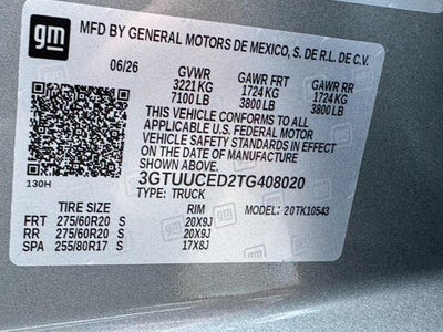 2026 GMC Sierra 1500 4WD Crew Cab Elevation w/3SB