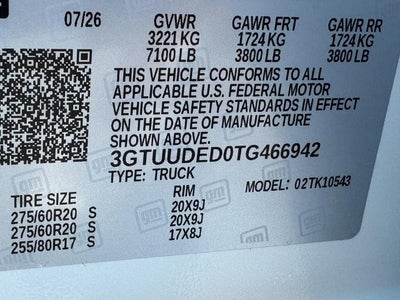 2026 GMC Sierra 1500 4WD Crew Cab SLT