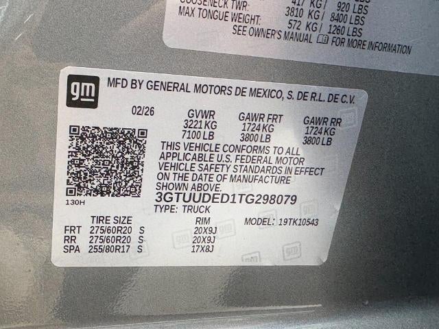 2026 GMC Sierra 1500 4WD Crew Cab SLT