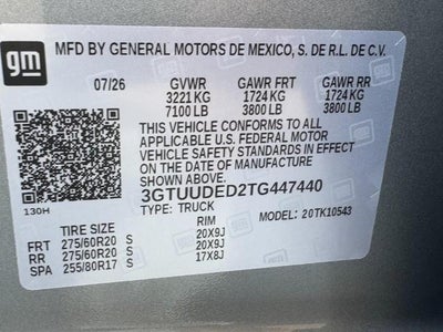 2026 GMC Sierra 1500 4WD Crew Cab SLT