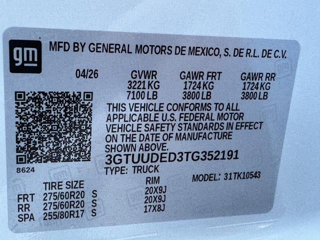 2026 GMC Sierra 1500 4WD Crew Cab SLT