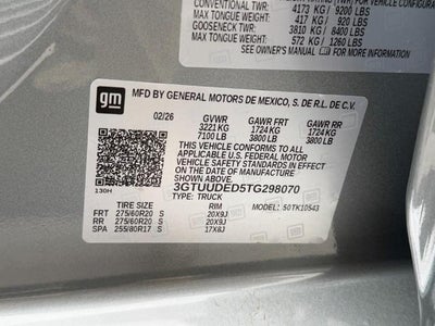 2026 GMC Sierra 1500 4WD Crew Cab SLT