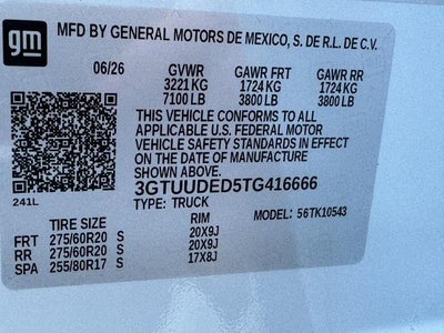 2026 GMC Sierra 1500 4WD Crew Cab SLT
