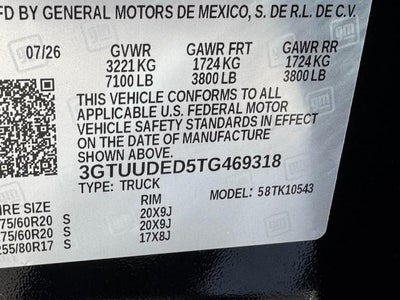 2026 GMC Sierra 1500 4WD Crew Cab SLT
