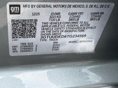 2026 GMC Sierra 1500 4WD Crew Cab SLT