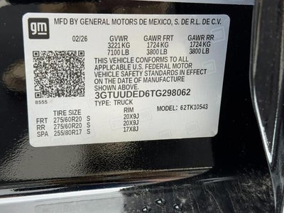 2026 GMC Sierra 1500 4WD Crew Cab SLT