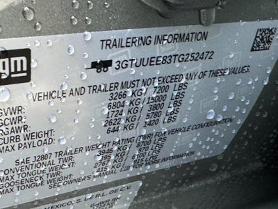 2026 GMC Sierra 1500 4WD Crew Cab AT4