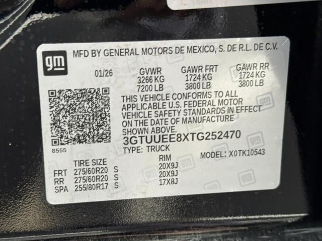 2026 GMC Sierra 1500 4WD Crew Cab AT4