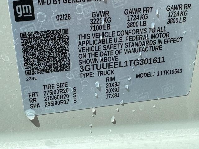 2026 GMC Sierra 1500 4WD Crew Cab AT4