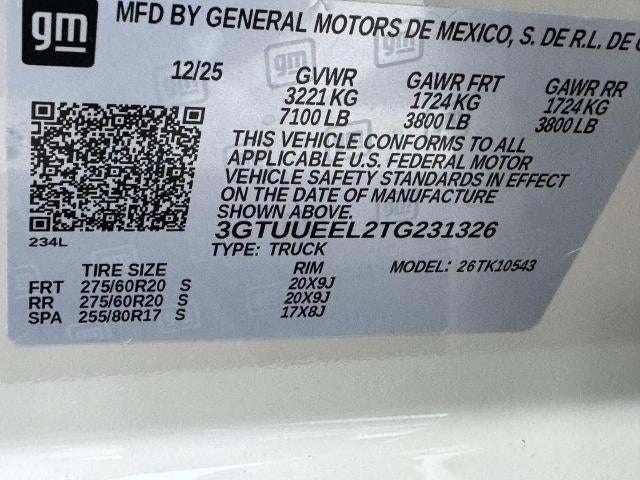 2026 GMC Sierra 1500 4WD Crew Cab AT4