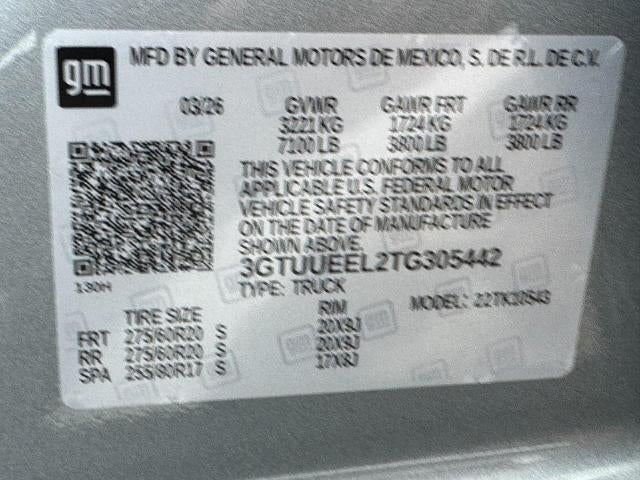 2026 GMC Sierra 1500 4WD Crew Cab AT4