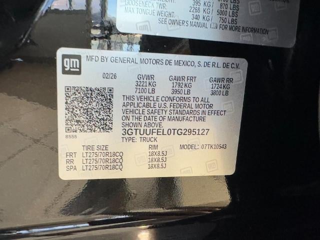 2026 GMC Sierra 1500 4WD Crew Cab AT4X