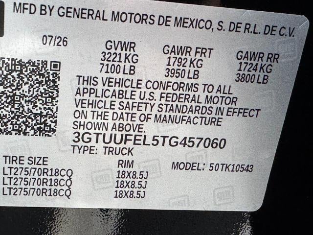 2026 GMC Sierra 1500 4WD Crew Cab AT4X