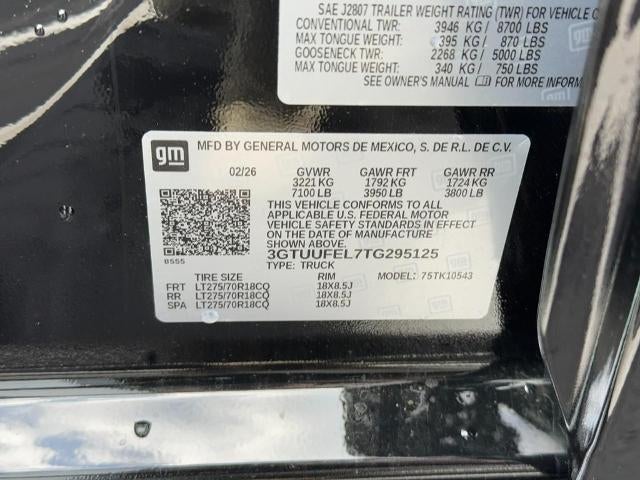 2026 GMC Sierra 1500 4WD Crew Cab AT4X