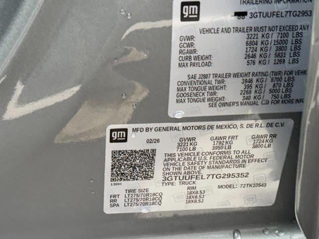 2026 GMC Sierra 1500 4WD Crew Cab AT4X