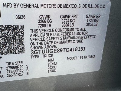 2026 GMC Sierra 1500 4WD Crew Cab Denali