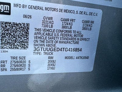 2026 GMC Sierra 1500 4WD Crew Cab Denali