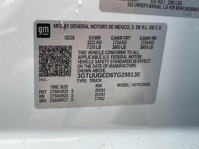 2026 GMC Sierra 1500 4WD Crew Cab Denali