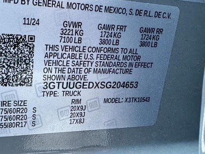 2025 GMC Sierra 1500 4WD Crew Cab Denali