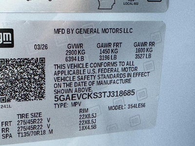 2026 Buick Enclave 4dr Avenir