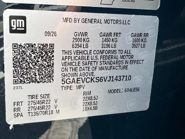 2027 Buick Enclave 4dr Avenir