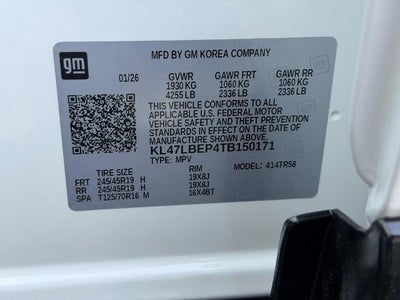 2026 Buick Envista FWD 4dr Sport Touring