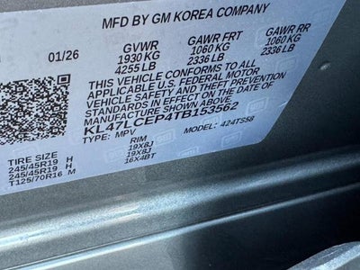 2026 Buick Envista FWD 4dr Avenir