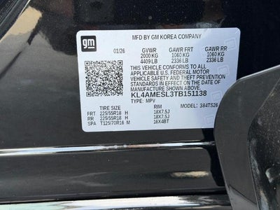 2026 Buick Encore GX AWD 4dr Sport Touring