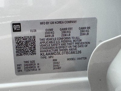 2026 Buick Encore GX AWD 4dr Avenir