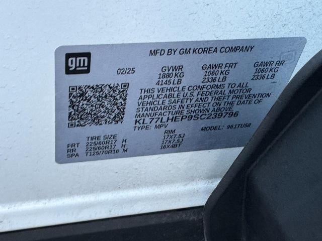 2025 Chevrolet Trax FWD 4dr LT