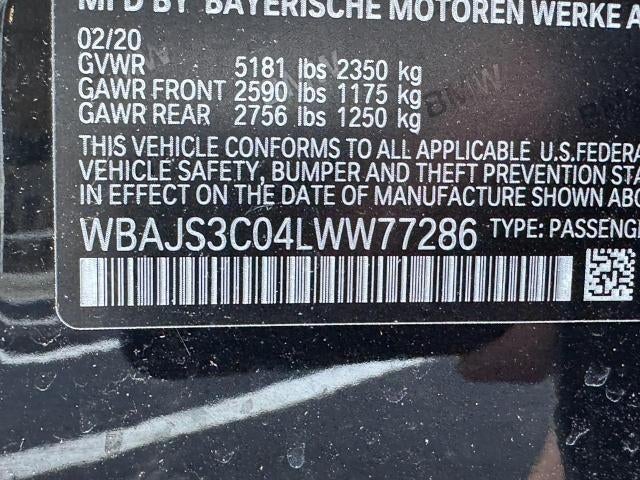 2020 BMW 5 Series 540i xDrive Sedan
