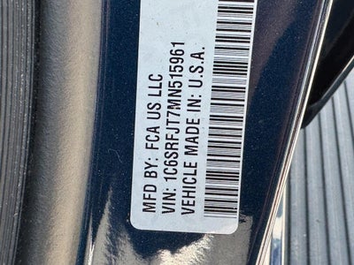 2021 RAM 1500 Laramie