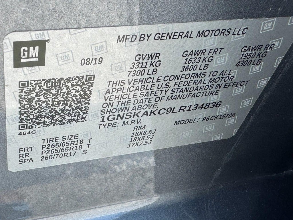 2020 Chevrolet Tahoe LS