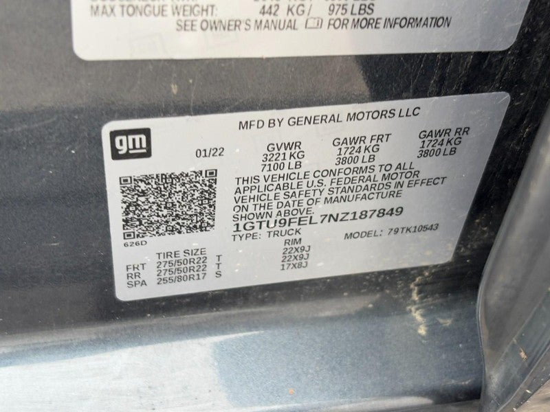 2022 GMC Sierra 1500 Limited Denali