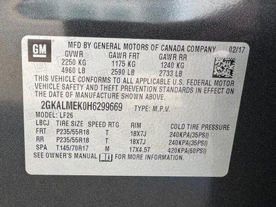 2017 GMC Terrain SLE-1