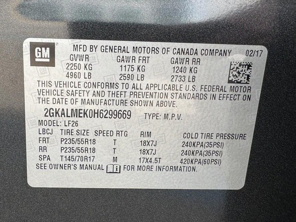 2017 GMC Terrain SLE-1