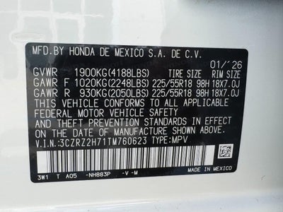 2026 Honda HR-V EX-L