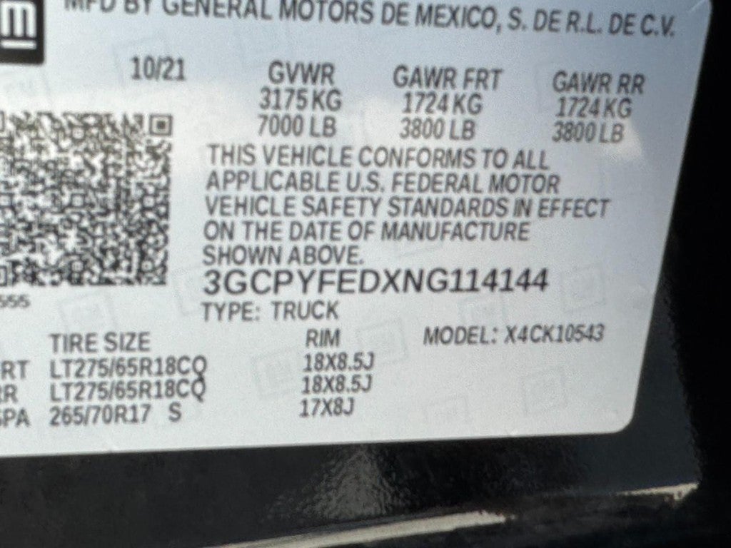 2022 Chevrolet Silverado 1500 LTD LT Trail Boss