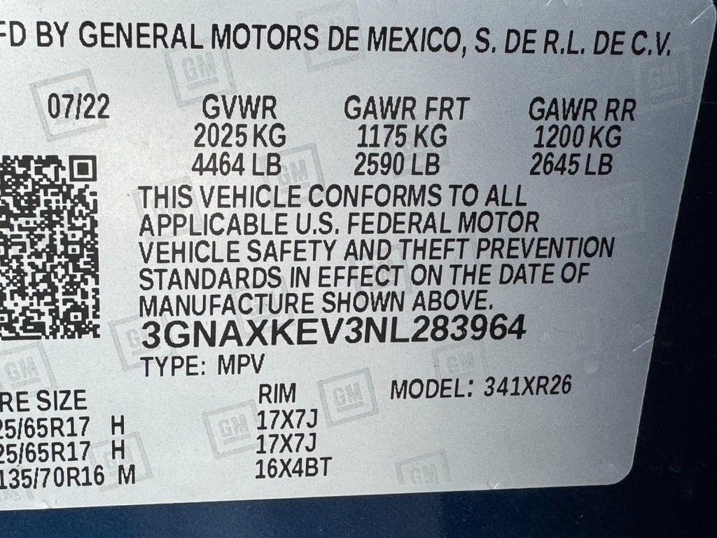 2022 Chevrolet Equinox LT