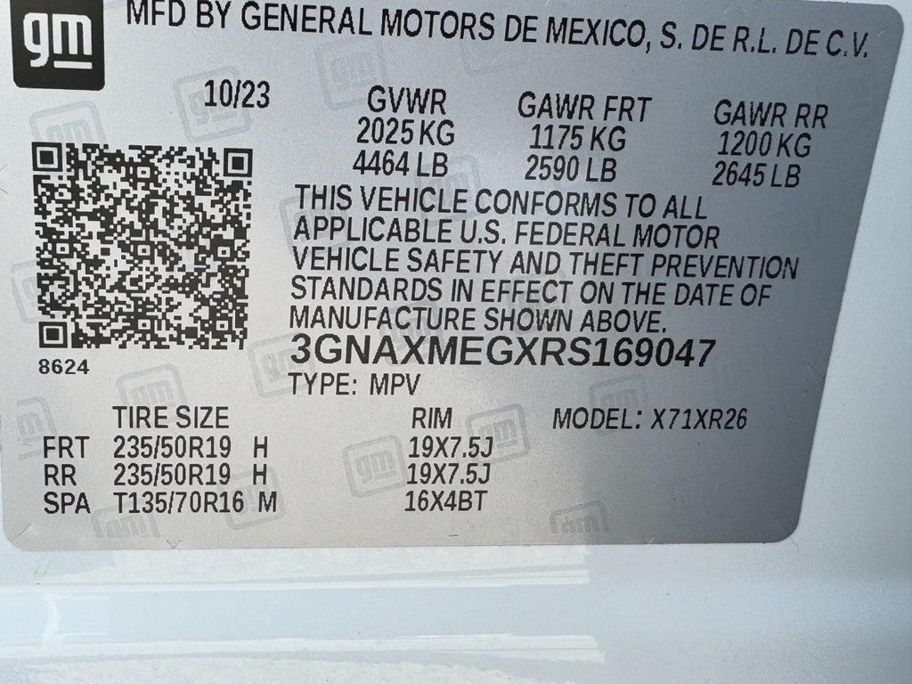 2024 Chevrolet Equinox RS
