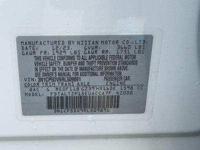 2024 Nissan Kicks SR