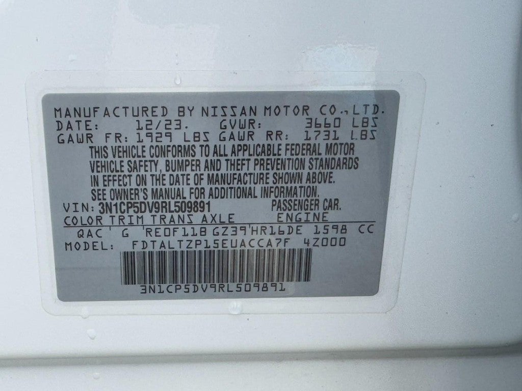 2024 Nissan Kicks SR