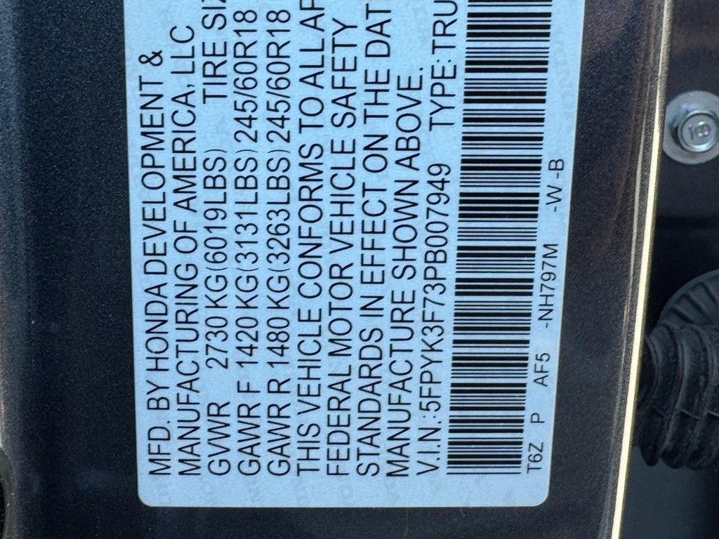 2023 Honda Ridgeline RTL-E