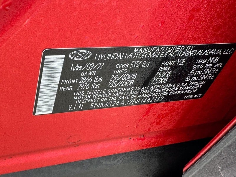 2022 Hyundai Santa Fe SEL